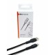 Кабель Mibrand MI-32 Nylon Charging Line USB for Type-C 2A 1m Black