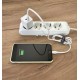 Кабель Mibrand MI-17 Flexible Charging Line Type-C for Lightning 5A 1m White