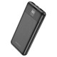 Зовнішній акумулятор BOROFONE BJ20 Mobile power bank with digital display and cable(10000mAh) Black