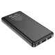Зовнішній акумулятор BOROFONE BJ24A power bank(20000mAh) Black