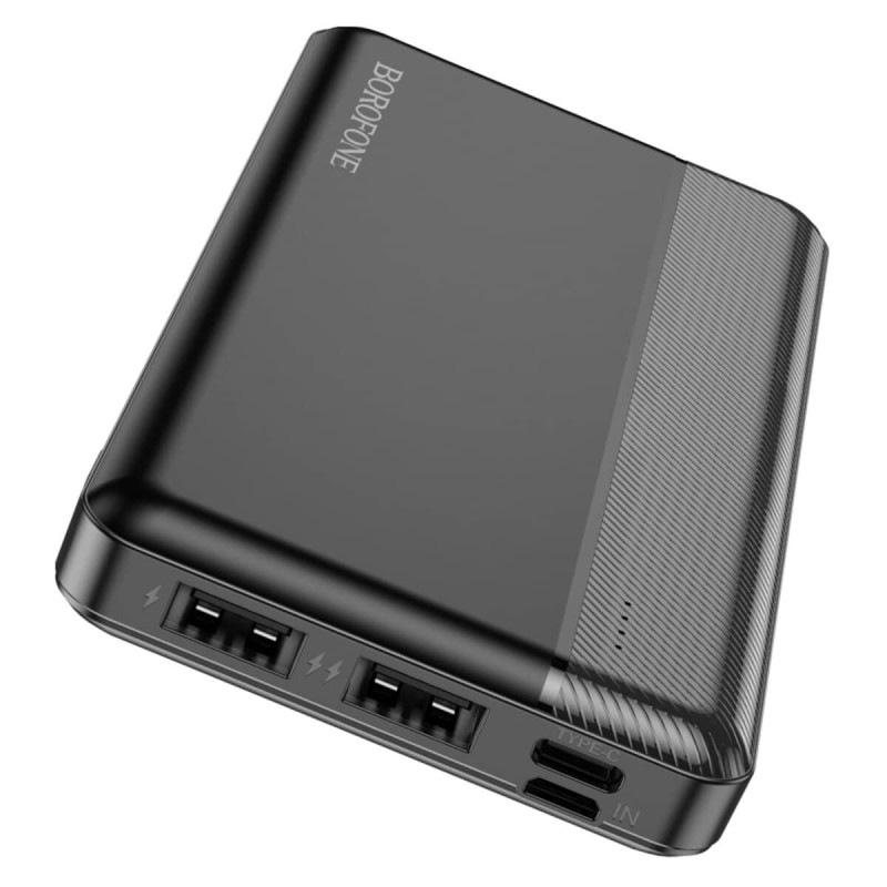 Зовнішній акумулятор BOROFONE BJ24A power bank(20000mAh) Black