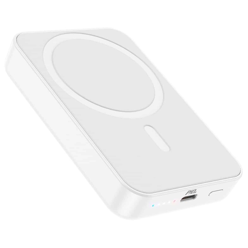 Зовнішній акумулятор BOROFONE BJ25 Reach PD20W magnetic wireless fast charging (8000mAh) White
