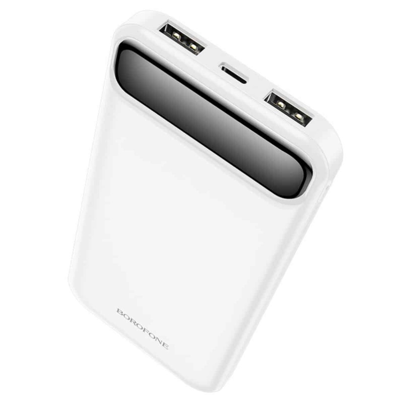 Зовнішній акумулятор BOROFONE BJ14 Freeway Power bank 10000mAh White