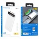 Зовнішній акумулятор BOROFONE BJ14 Freeway Power bank 10000mAh White