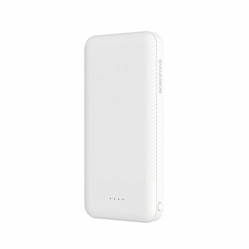 Зовнішній акумулятор BOROFONE BT27 Sea, mobile power bank, 10000mAh 2A White