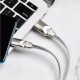 Кабель BOROFONE BU12 Synergy Type-C 2.4A 1.2m Silver