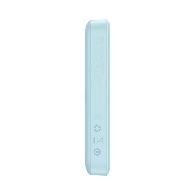 Зовнійшній акумулятор Baseus Magnetic Mini Wireless Fast Charge Power Bank 10000mAh 20W Blue