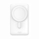 Зовнішній акумулятор Baseus Magnetic Bracket Wireless Fast Charge Power Bank 10000mAh 20W White