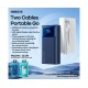 Зовнішній акумулятор REMAX Voyage Series  PD20W+QC22.5W Cabled Fast Charging Power Bank  30000mAh RPP-571 White