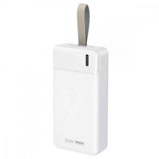 Зовнішній акумулятор REMAX Pure Series PD20W+QC18W  Multi-compatible Fast Charging Power Bank 30000Mah RPP-289 White