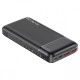 Зовнішній акумулятор REMAX Lango II Series QC 22.5W + PD 18W Multi-compatible Fast Charging  Power Bank 20000mAh RPP-192 Black