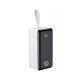 Зовнішній акумулятор REMAX Chinen Series 22.5W  PD+QC  Multi-compatible Fast Charging Power Bank with LED Light  80000mAh RPP-291 White