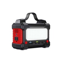 Портативна зарядна станція REMAX Tank Series Multifunctional Portable Power Station RPP-325 150W 36000mAh Black-Red