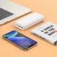 Зовнішній акумулятор HOCO J80A Premium 22.5W fully compatible power bank(20000mAh) White