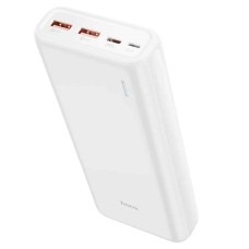 Зовнішній акумулятор HOCO J80A Premium 22.5W fully compatible power bank(20000mAh) White