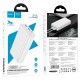 Зовнішній акумулятор HOCO J91A power bank(20000mAh) White