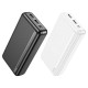Зовнішній акумулятор HOCO J91A power bank(20000mAh) White