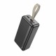 Зовнішній акумулятор HOCO J91B power bank(30000mAh) Black