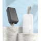 Зовнішній акумулятор HOCO J91B power bank(30000mAh) White