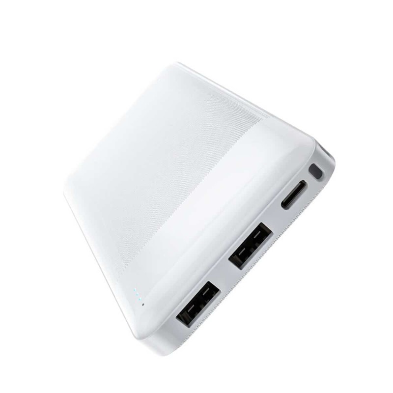 Зовнішній акумулятор HOCO J72 Easy travel power bank(10000mAh) White
