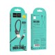Кабель HOCO U55 USB to Type-C 2.4A, 1.2m, nylon. zinc connectors, Black