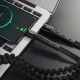 Кабель HOCO U78 USB to Type-C 2.4A, 0.8-1.2m, nylon, TPE connectors, elastic, Black