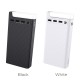 Зовнішній акумулятор HOCO J62 Jove table lamp mobile power bank(30000mAh) Black