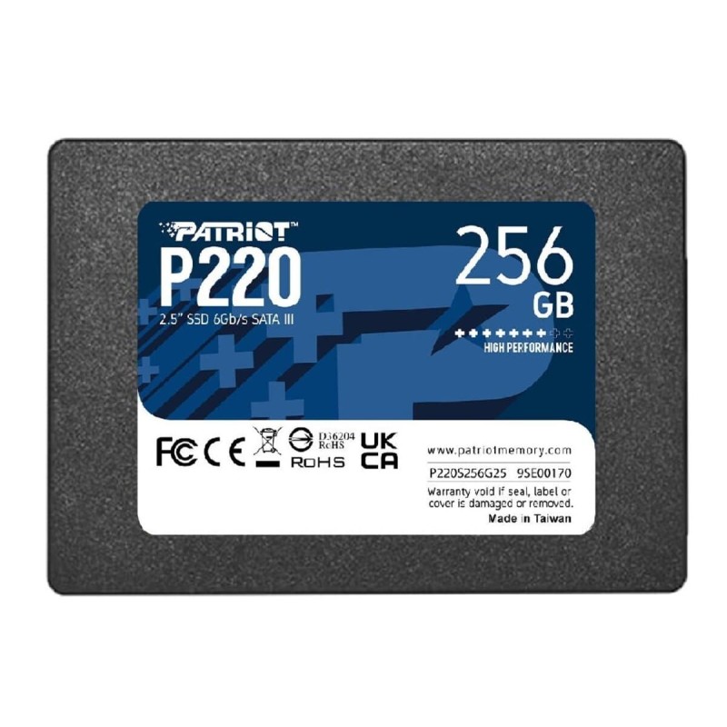 SSD Patriot P220 256GB 2.5" 7mm SATAIII