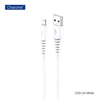Кабель CHAROME C21-03 USB-A to Lightning charging data cable White