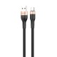 Кабель CHAROME C23-02 USB-A to USB-C charging data cable Black