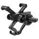 Тримач для мобільного BOROFONE BH78 Point air outlet gravity linkage car holder Black