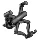 Тримач для мобільного BOROFONE BH78 Point air outlet gravity linkage car holder Black