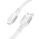 Кабель BOROFONE BX88 Solid silicone charging data cable for iP White