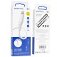 Кабель BOROFONE BX47 USB to iP 2.4A, 1m, PVC, PVC connectors, White