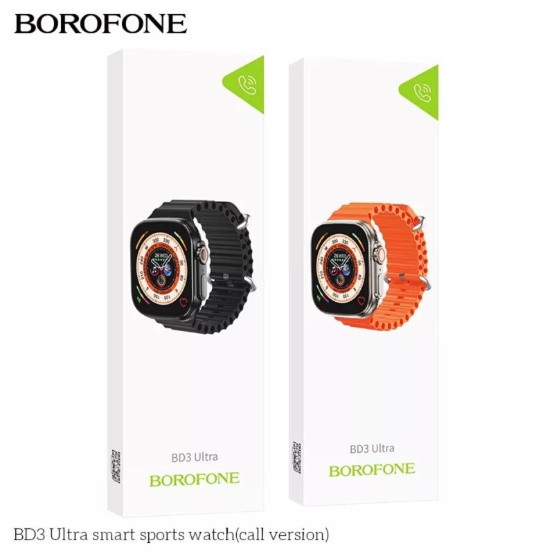 Смартгодинник Borofone BD3 Ultra smart sports watch(call version) Black