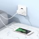 Мережевий зарядний пристрій BOROFONE BA72A Spring single port QC3.0 charger set(Micro) White