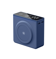 Повербанк Q7 20000 mAh з MagSafe - Темно-синій