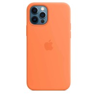Силіконовий чохол для iPhone з підтримкою Magsafe помаранчевий - iPhone 12 Pro Max