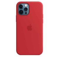 Силіконовий чохол для iPhone з підтримкою Magsafe червоний - iPhone 12 Pro Max