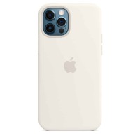 Силіконовий чохол для iPhone з підтримкою Magsafe білий - iPhone 12 Pro Max