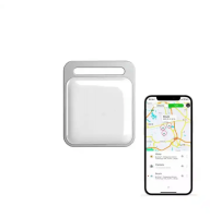 GPS Трекер, FindMy Tag, квадратний (Android, Apple) - Білий