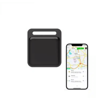 GPS Трекер, FindMy Tag, квадратний (Android, Apple) - Чорний