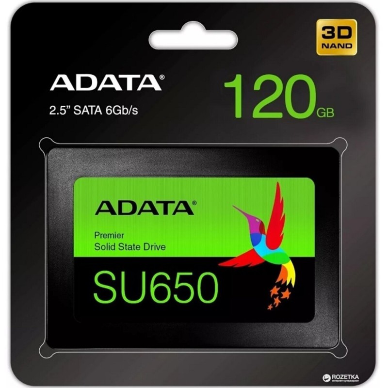 SSD ADATA Ultimate SU650 120GB 2.5" SATA III 3D NAND TLC (56009)