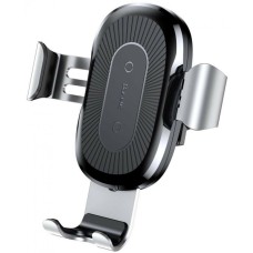 Тримач для мобiльного з БЗП Baseus Wireless Charger Holder Silver