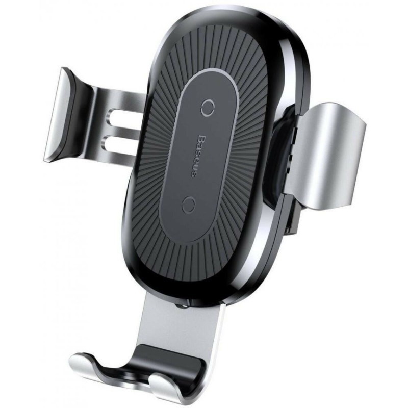 Тримач для мобiльного з БЗП Baseus Wireless Charger Holder Silver