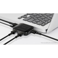 USB-Hub Baseus Fully folded portable 4-in-1 USB HUB  Black
