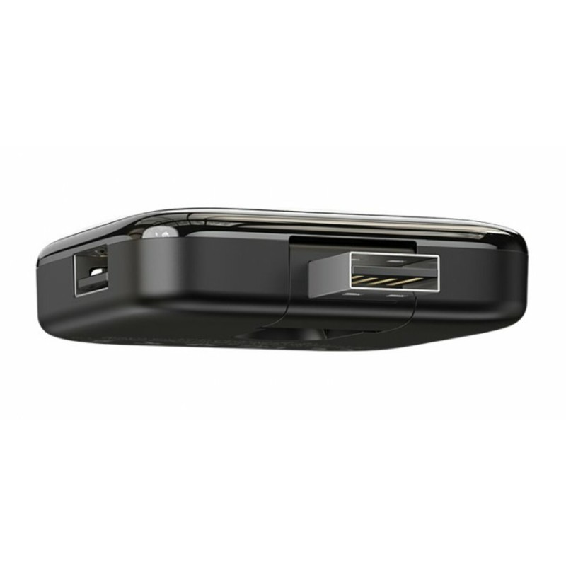 USB-Hub Baseus Fully folded portable 4-in-1 USB HUB  Black