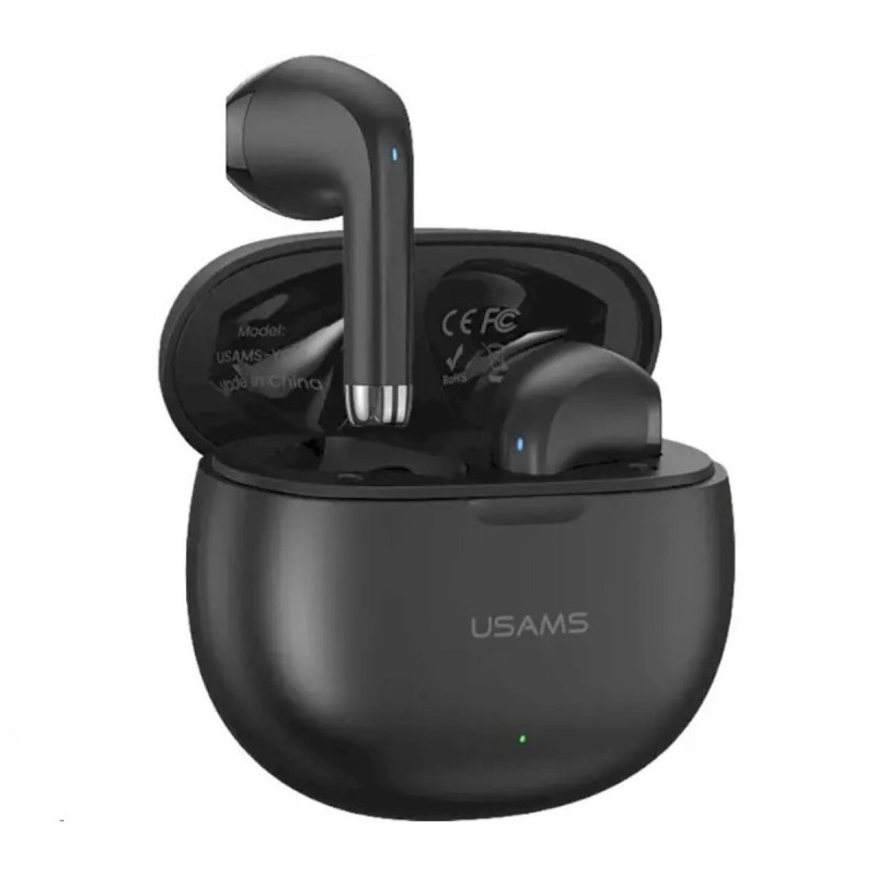 Навушники Usams US-YO17 TWS Earbuds --Rhymbo Series BT5.3 Black