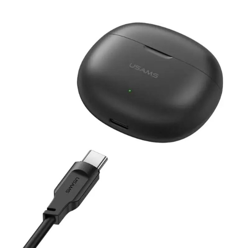 Навушники Usams US-YO17 TWS Earbuds --Rhymbo Series BT5.3 Black