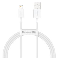 Кабель Baseus Superior Series USB to iP 2.4A 1m White
